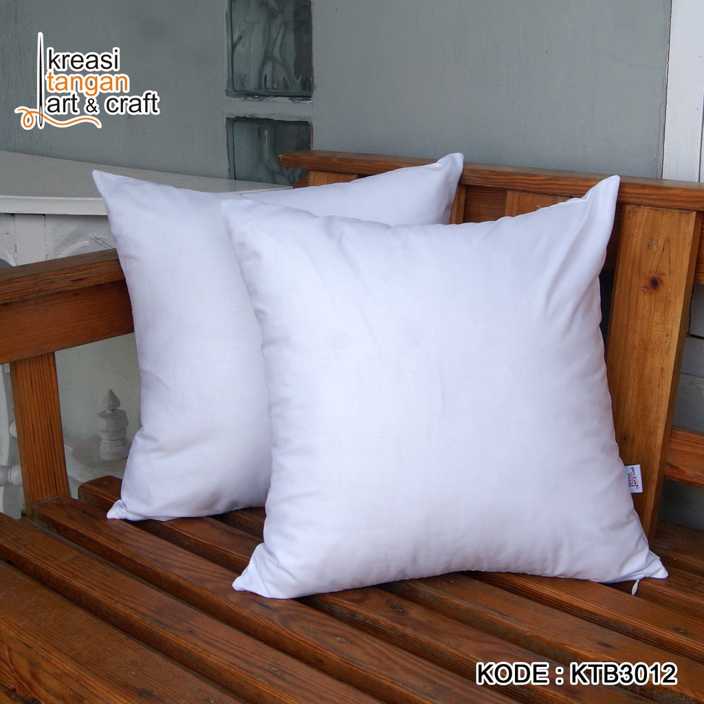 SARUNG BANTAL SOFA POLOS 30x50, 40x40, 45x45, 50x50, 60x60, 70x70 Cyan KTB3012