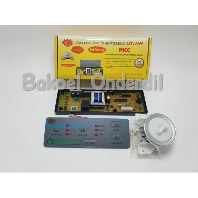 MODUL PCB SXY-2200 MESIN CUCI UNIVERSAL TOP LOADING