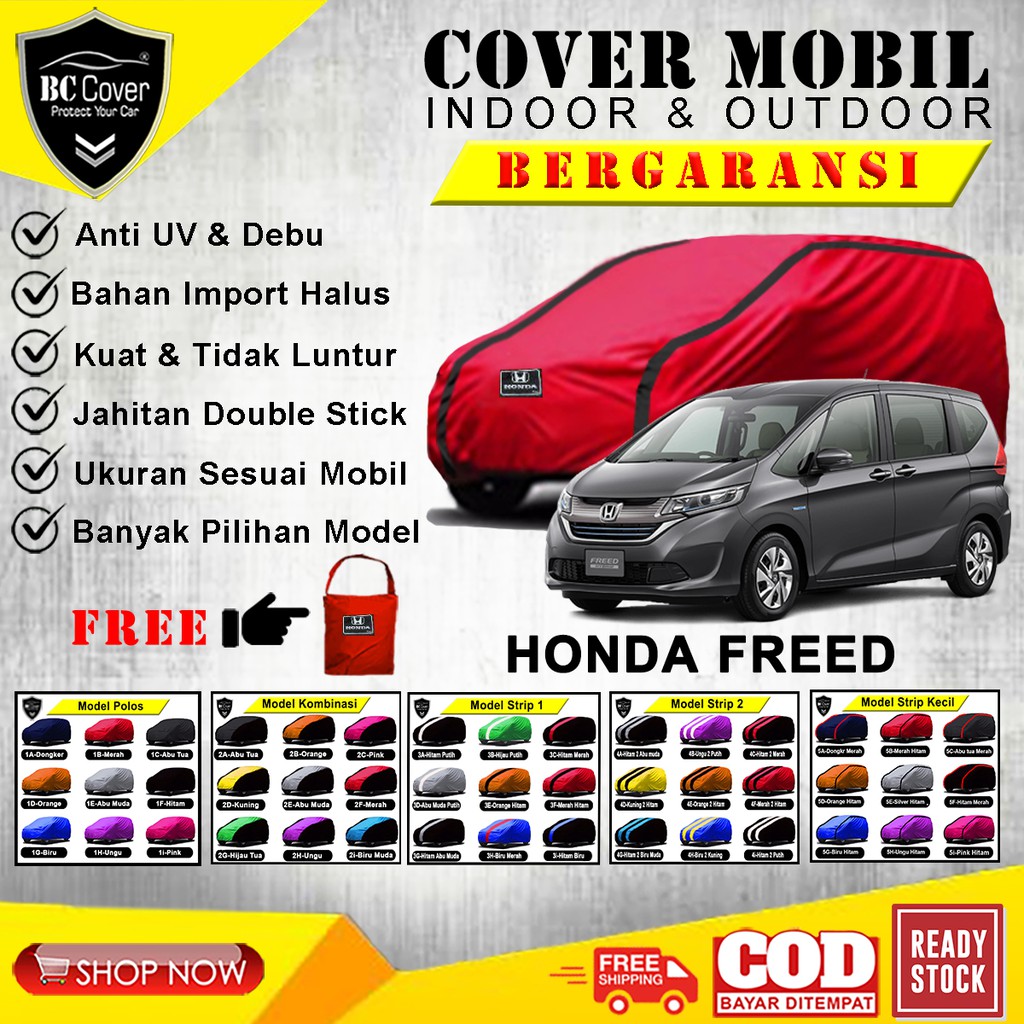 Body Cover Mobil Honda Freed / Sarung Mobil Honda Freed / Selimut Mantel Mobil Fred Tutup Mantol Jas Kerudung Pelindung Penutup Mobil Freed Outdoor