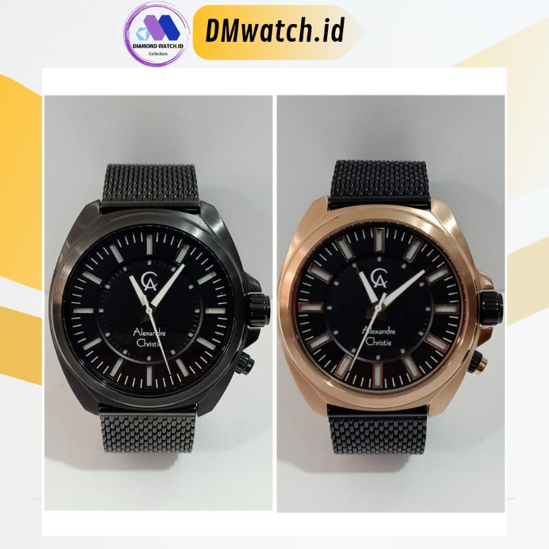Jam Tangan Pria Alexandre christie Original AC8631 AC 8631 Original Garansi Resmi 1 Tahun Terbaru