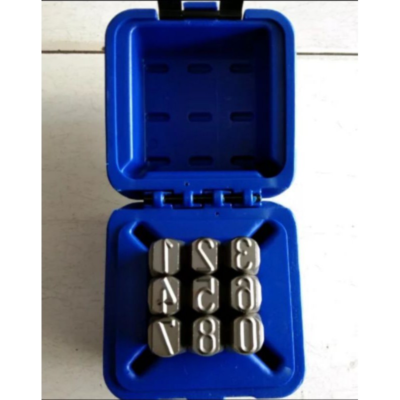 

MASUS Germany angka ketok 16 mm Stamp punch figure 0-9