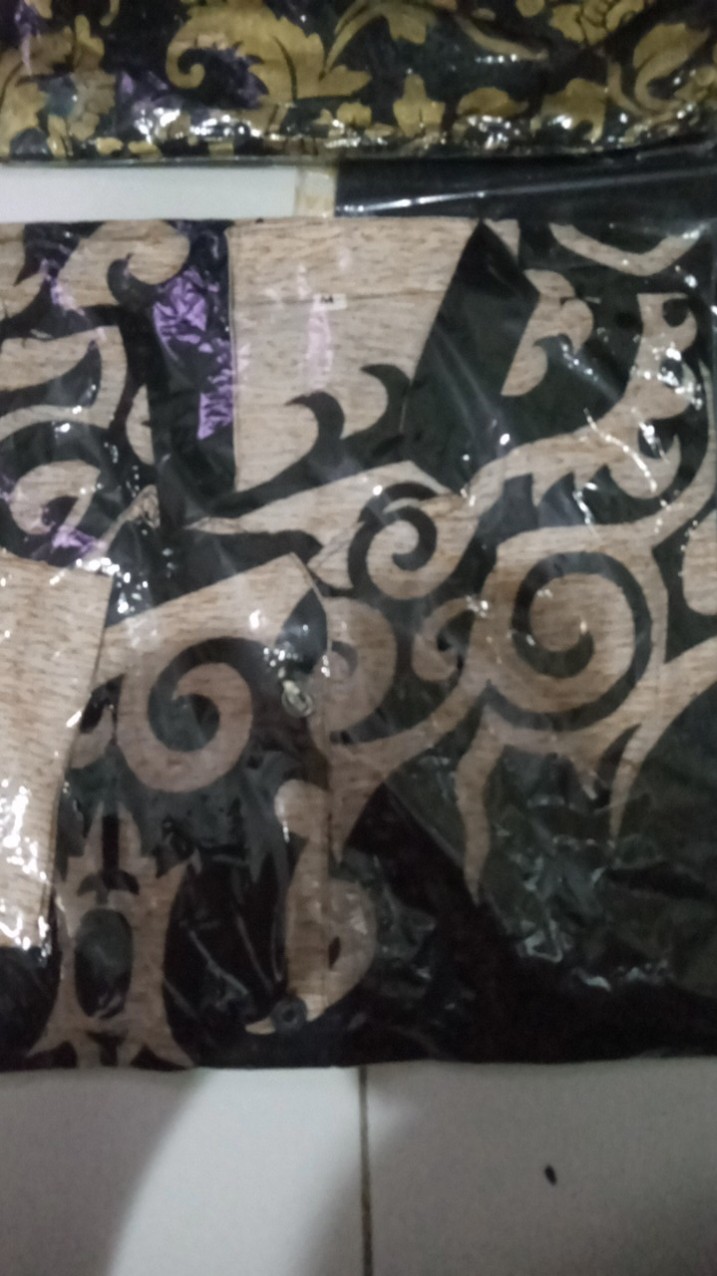 Atasan Batik Dolby Dolbi Dobby Doby Tenun Sutra Tulis Halus Katun Atbm Baron ,sarombit Atasan