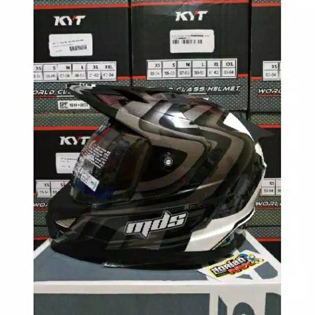 HELM MDS SUPER PRO MOTIF SERI 1 MDS SUPERPRO 1 MDS SUPERMOTO MDS SUPER MOTO HELM TOURING MDS MURAH