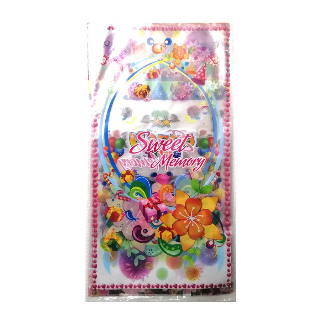 

Minicart Kantong Souvenir Ulang Tahun 23x43cm isi 10 pcs - 22543