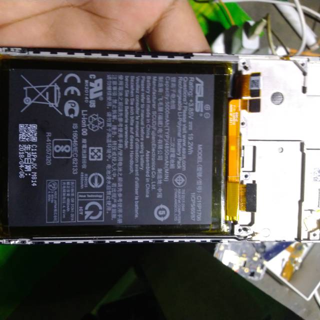 Batre Asus zenfone max pro m1