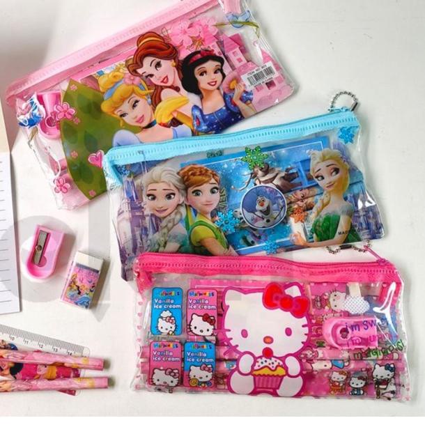 

Paket alat tulis 7in1 Tempat Pensil / Alat tulis set / paket - YA 746