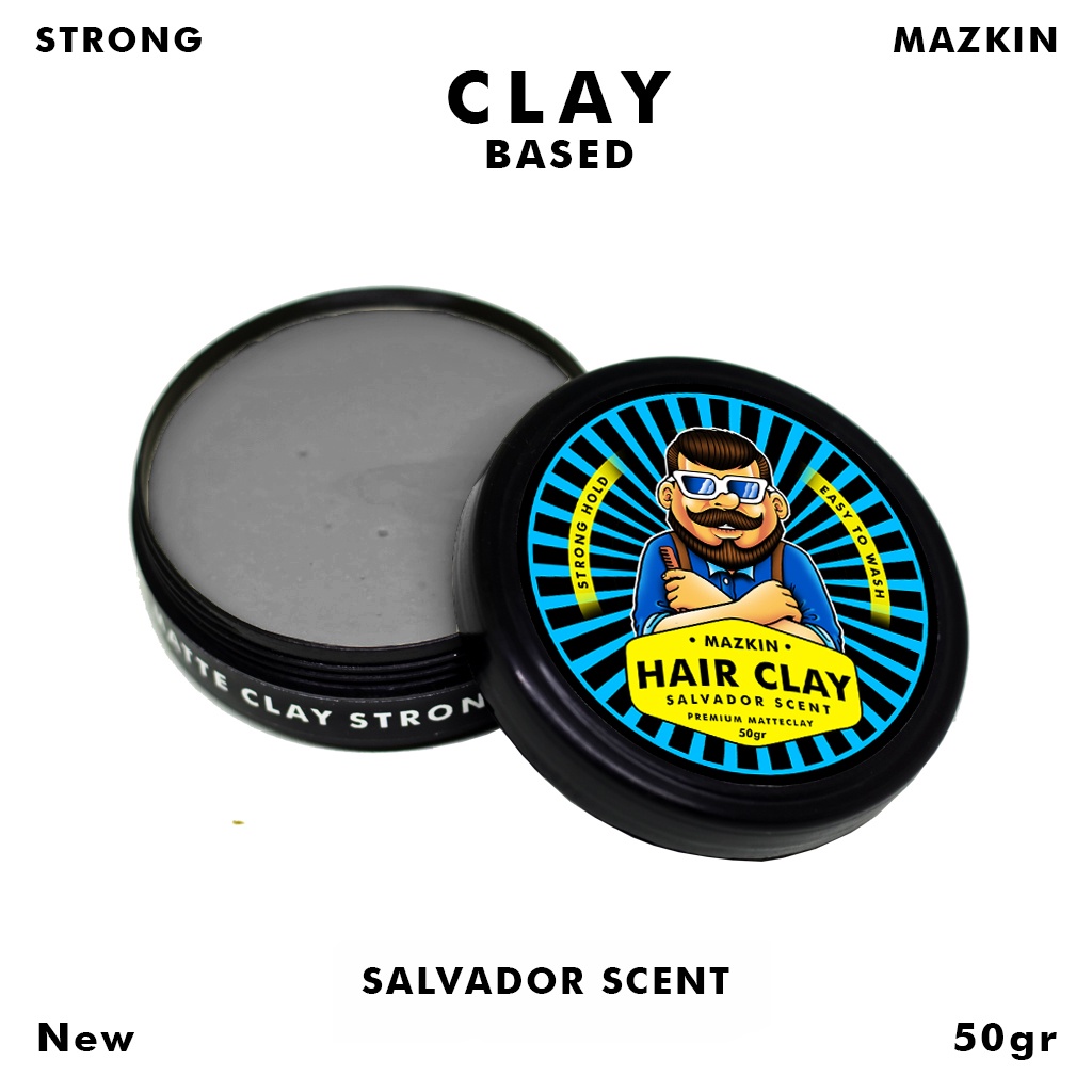 HAIR CLAY Mazkin pomade premium new 55gr