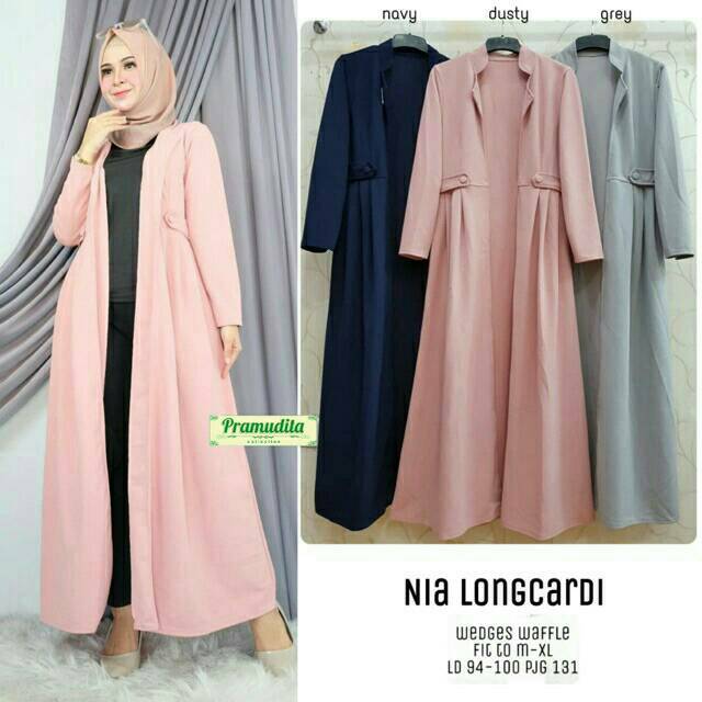 premium long outer TERKECE BADAIII !!! TERMURAH PARAAH!! long tunik cardigan