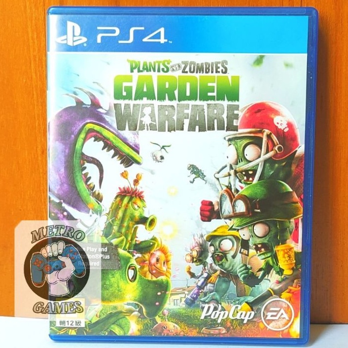 Kaset Plants Vs Zombies PS4 Garden Warfare PS Playstation PS 4 5 Plant Versus Zombie CD BD Game Games Ps4 ps5 Plantsvszombie zombie zombies zombi plan gw1 gw 2 gw ii