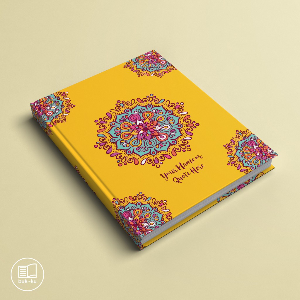 

ready Buku Custom catatan agenda notebook notes tulis mandala sekolah kuliah binder