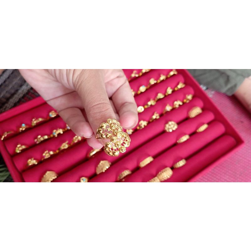 cincin koin 91 sepuh emas