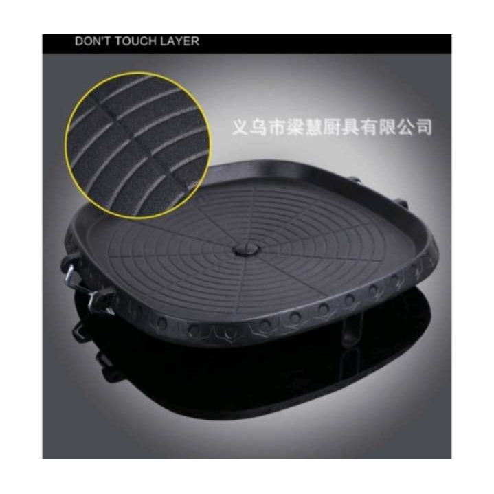 (RS)BULGOGI GRILL PAN 32CM PANGGANG PANGGANGAN PERSEGI SERBAGUNA