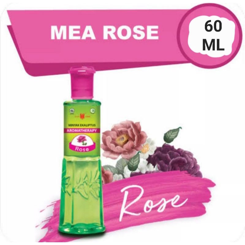 Minyak Kayu putih Caplang Ekaliptus Aromatherapy Rose 60ml//Caplang Lavender 15ml