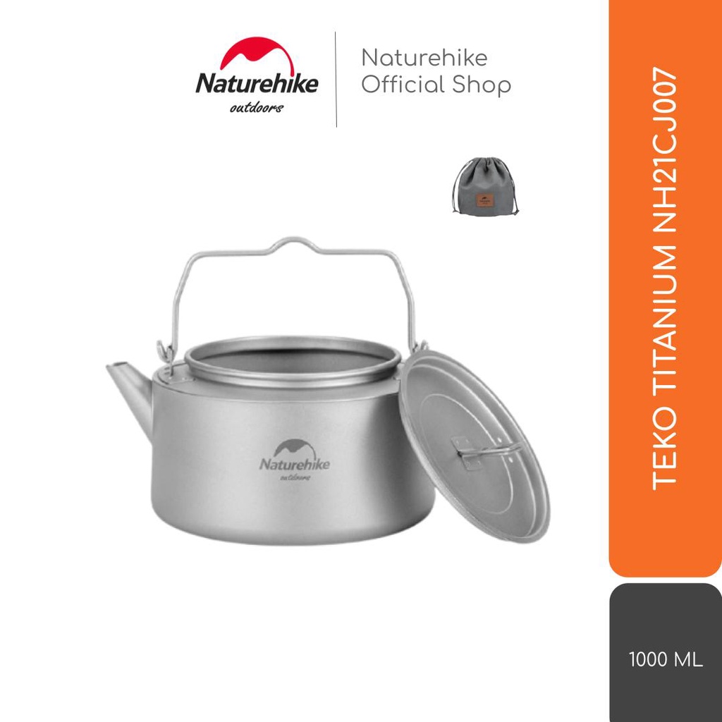 Naturehike Teko / Ketel / Cooking Set Camping Titanium Nh21Cj007