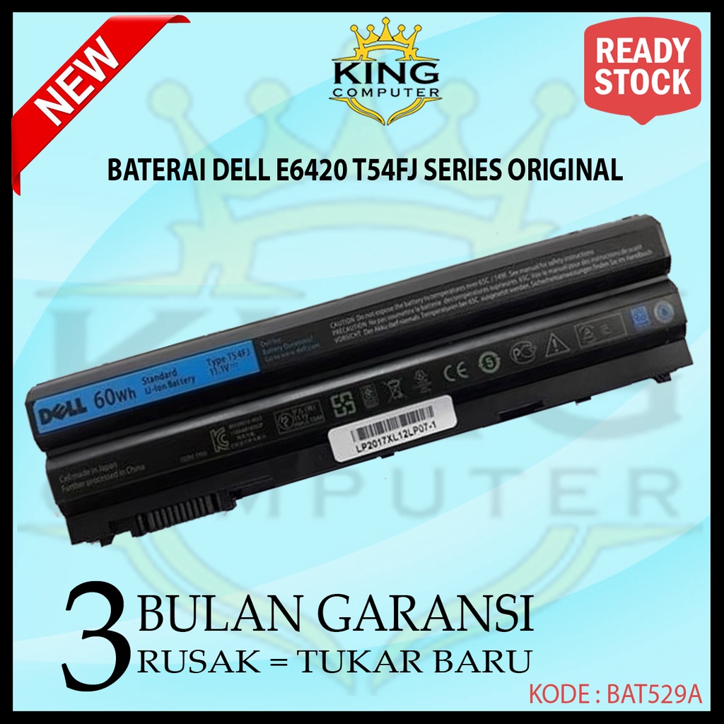 BATERAI DELL LATITUDE E5420 E6420 E6440 SERIES ORIGINAL