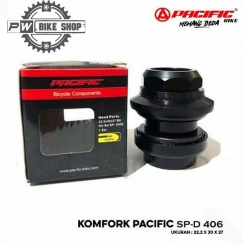 Headset Headpart Kom Fork Kom Garpu Sepeda 22,2 Pacific