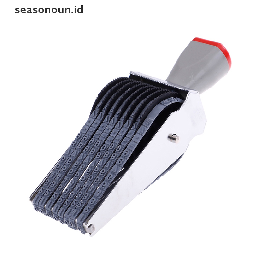 【seasonoun】 8 digit english alphabet letter number symbol rolling rubber stamp decoration .