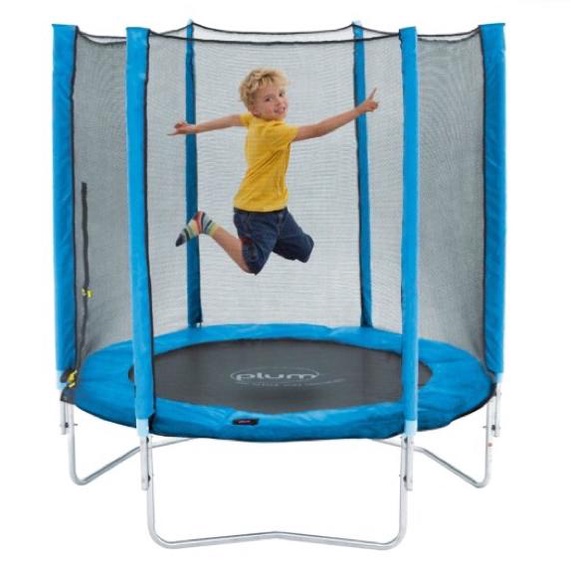 Trampoline Trampolin Dengan Jaring Plum Trampoline & Enclosure 4 Feet