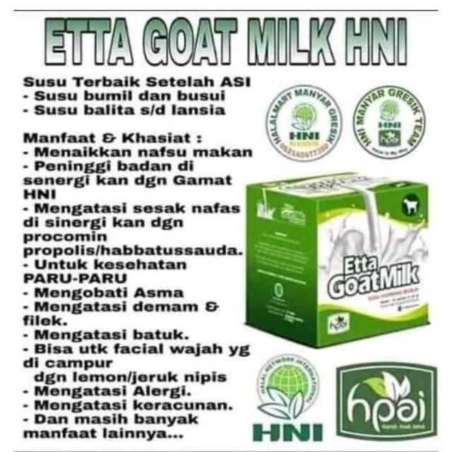 

ETTA GOAT MILK