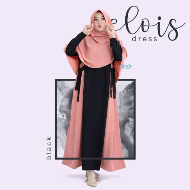 Ns FC Najibah Gamis Syari Putih Benhur Abu Toska Navy Maroon Hujan Muslim Modis