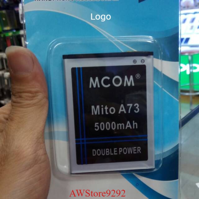 Mcom Battery Batre Baterai Double Power Mcom Mito A73 Fantasy Fly BA00118 BA-00118