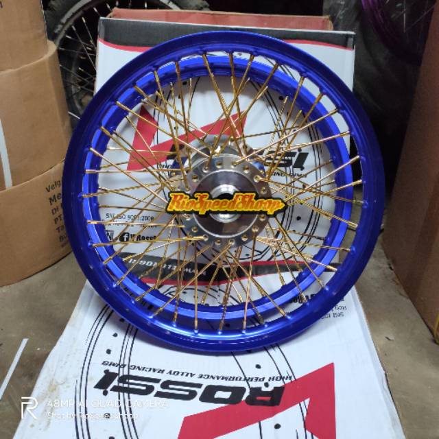 Velg Vixion New JariJari Gold Velg Biru