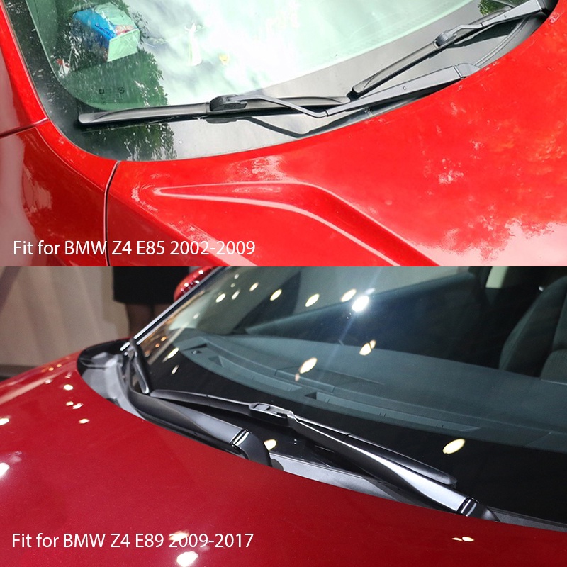 1 Set Karet Wiper Kaca Depan Mobil Untuk BMW Z4 E89 E85 Z Series 2015-2017