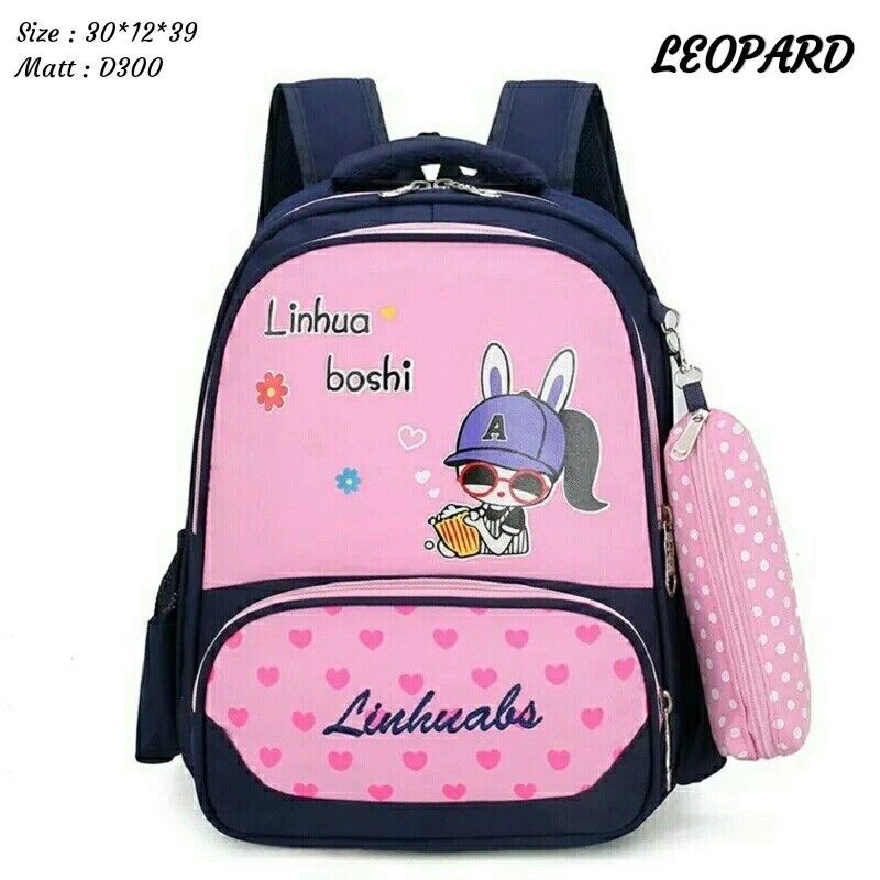 Tas Anak Perempuan Tas Sekolah PAUD TK SD Tas Backpack Anak Tas Punggung Linhua