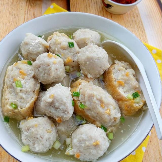 

Tahu bakso dan bakso kuah