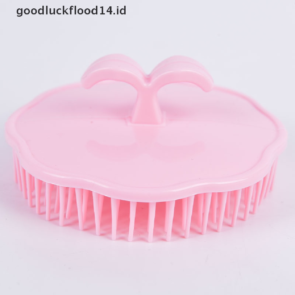 [OOID] Shampoo Brush Adult Scalp Brush Soft Glue Comb Long Hair Hair Scalp Head Massage ID