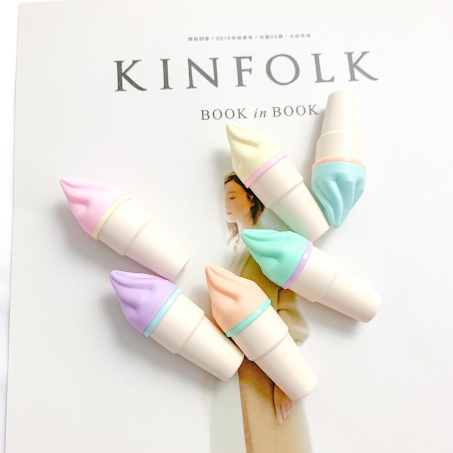 

Stabilo eskrim cone / Monas Highlighter Penanda Berwarna LUCU IMUT 1set