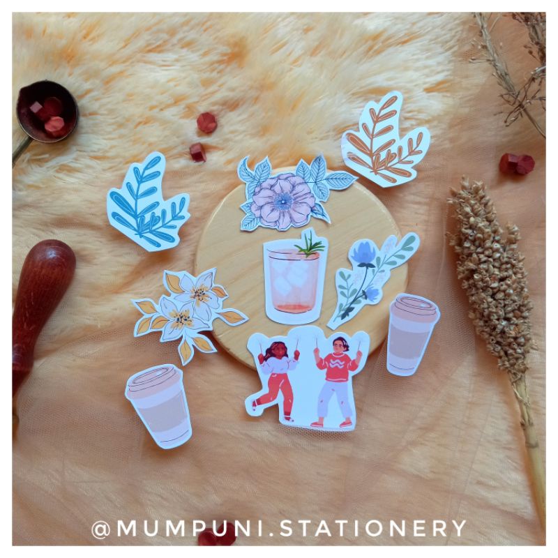 

Stiker "Random Type 1" 9 Elements Cutting Pieces