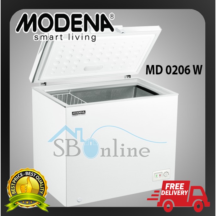 MODENA Chest Freezer - MD 0206 W