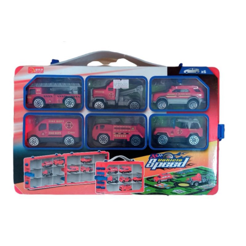 [COD] Mainan Mobil Mobilan Anak | Mainan Mobil Pemadam Kebakaran | Fire Truck Toys | Mainan Anak Mobil