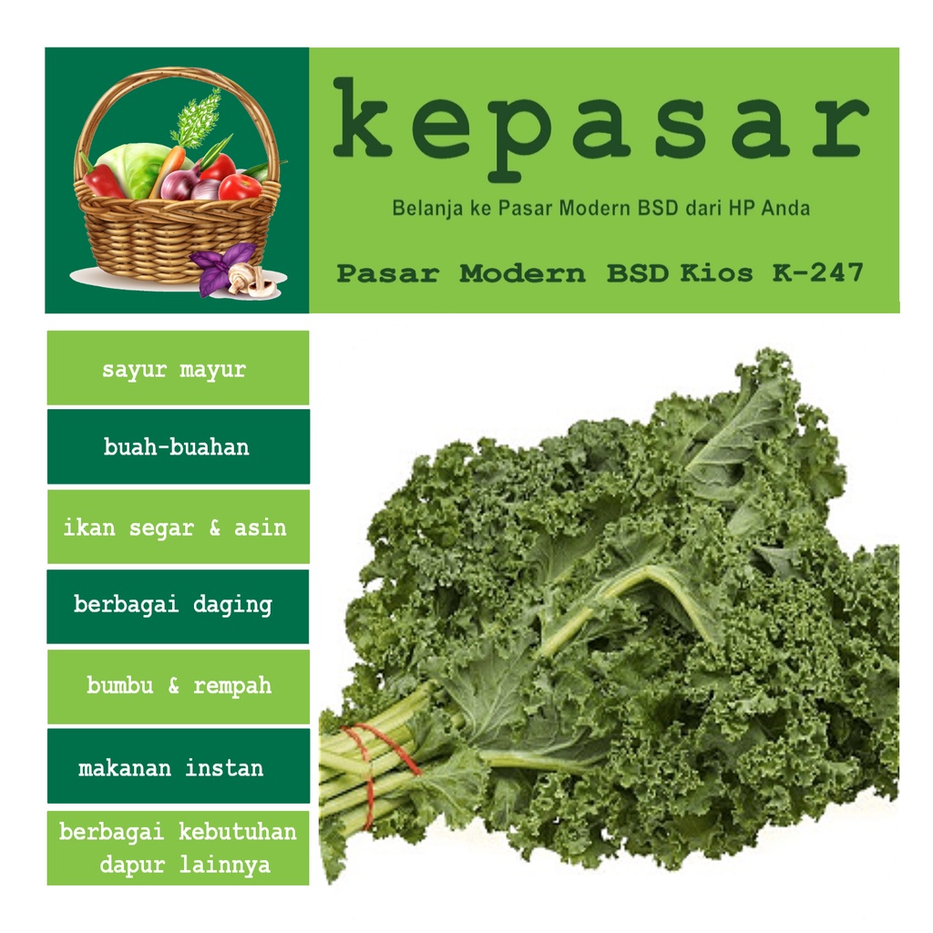 

Daun kale 1 pack