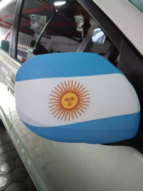 Cover Spion Mobil Bendera Negara Untuk Penggemar Bola