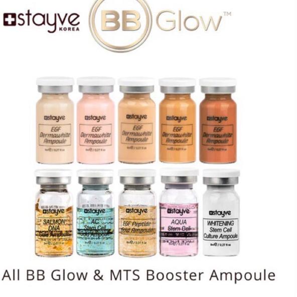 ✩ SERUM Stayve EGF Peptide Gold Ampoule (Per 1 BOTOL) - MTS / BB Glow / AQUA ORIGINAL ☝