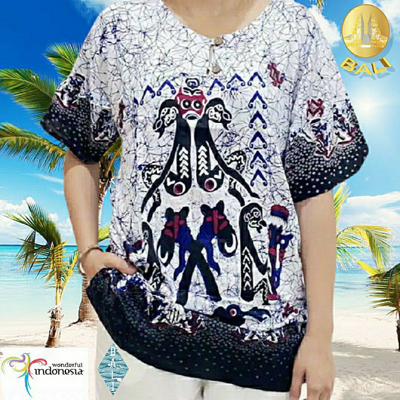 baju bali cowok cewek size XL ld 110 cm baju bali unisex bahan rayon berkwalitas halus, lembut dan adem
