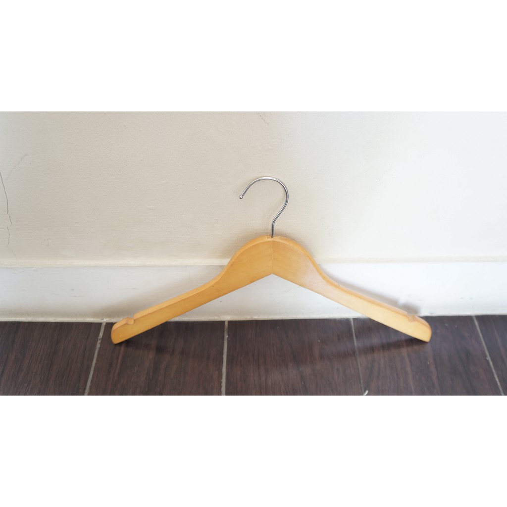 Hanger Kayu Import Murah Bekas Butik Korea