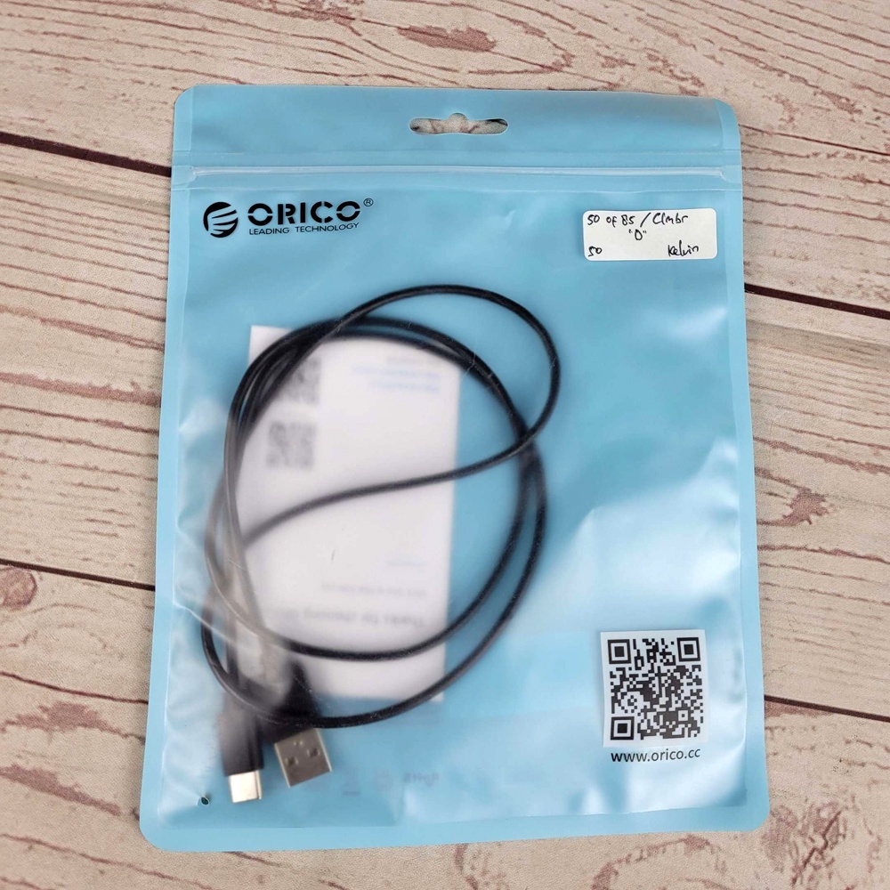 Orico Kabel Charger USB Type C 1 Meter 2A - BTC-10 - Black