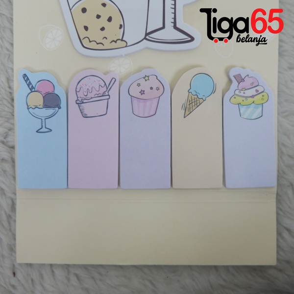 365 STICKY NOTE #41005 Memo Tempel Karakter Fancy Bentuk Lucu