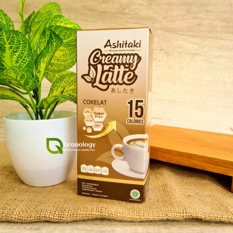 Ashitaki Creamy Latte Cokelat - 120 g