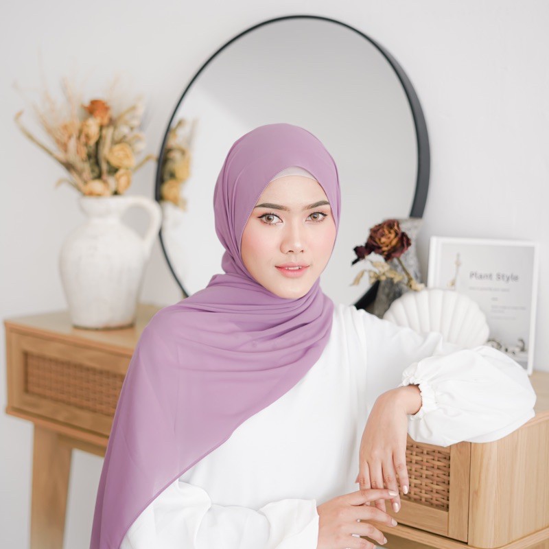 Aline Pashmina | DUSTY PURPLE