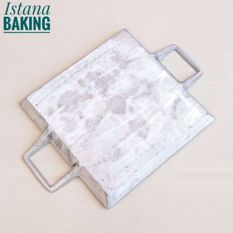 [Istana Baking] Cetakan takoyaki poffertes kue cubit polos segi empat
