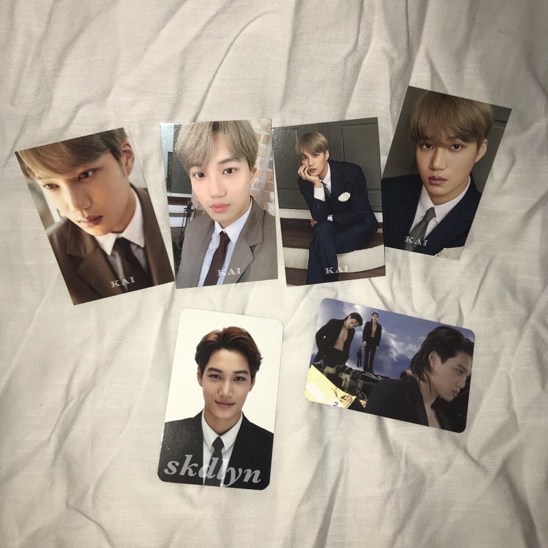 PHOTOCARD TICKET HOLDER KAI (TIHOL) SET