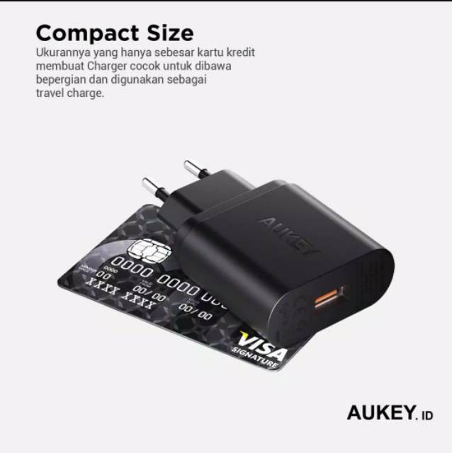 Charger Aukey PA-T9 1 Port 18W QC 3.0 - 500291