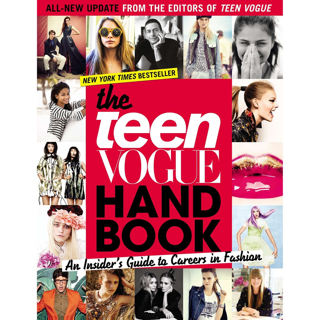 preloved buku The Teen Vogue Handbook: An Insider's Guide to Careers in Fashion. bekas seperti baru
