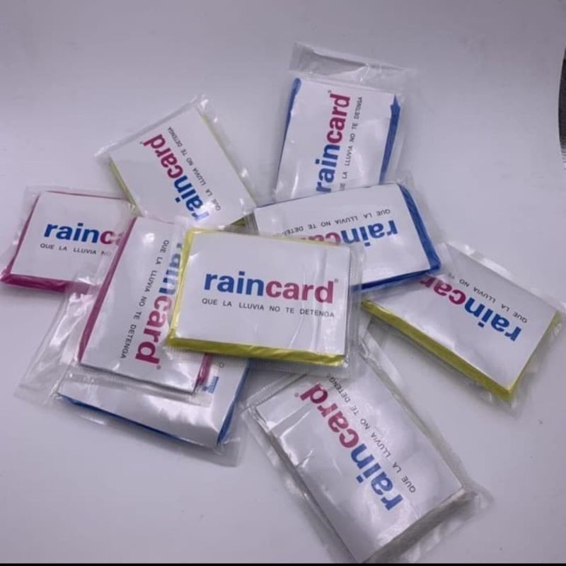 COD RAIN CARD JAS HUJAN KARTU PORTABLE TIPIS SUPER MURAH