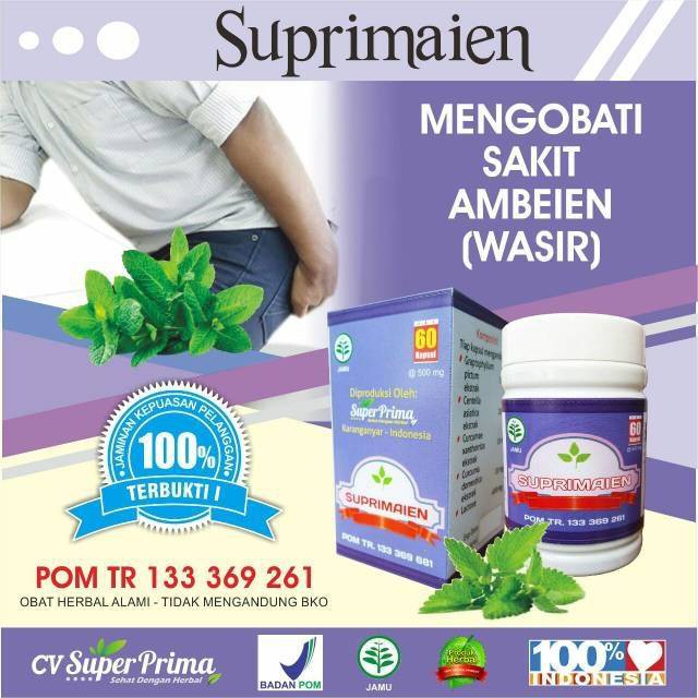 kapsul Ambien wasir kapsul ambien (suprimaien)