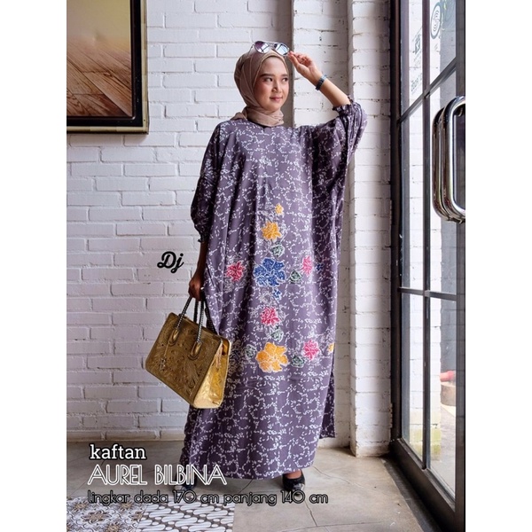 Kaftan Batik | Daster Batik | Kaftan aurel | Daster adem | Daster Busui